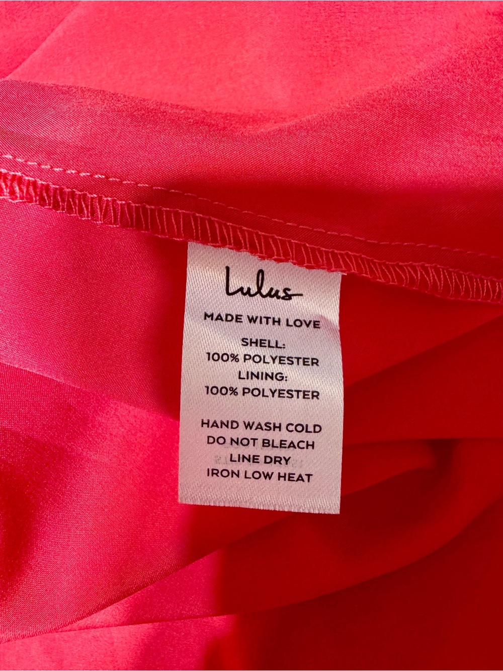 Lulu’s Radiant Rudy Red Floral Print Chiffon Maxi Dress Medium NWT - Picture 13 of 14